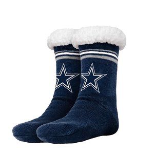 NFL Footy Slippers - Cowboys (Women's 6-10)